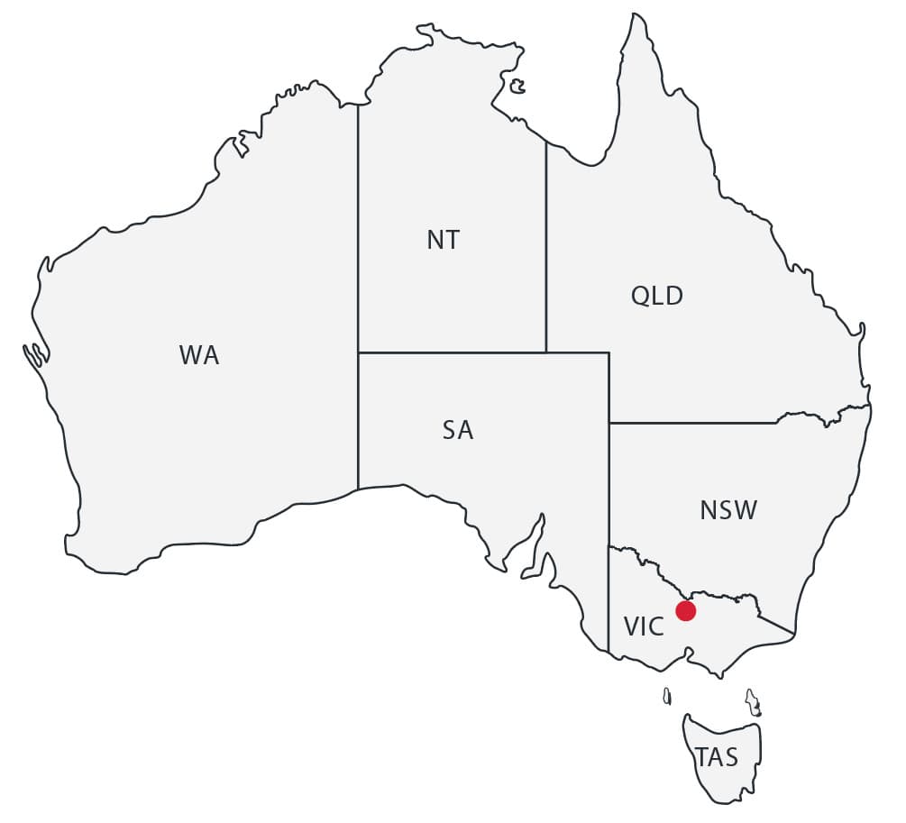 Map of Australia